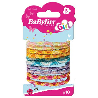 Hårsnodd blandade färger, 10st