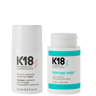 Leave in Mask 15 ml + Detox Shampoo 53ml DUO