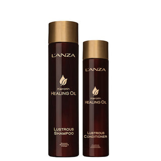 Keratin Healing Oil Lustrous Shampoo & Conditioner Duo