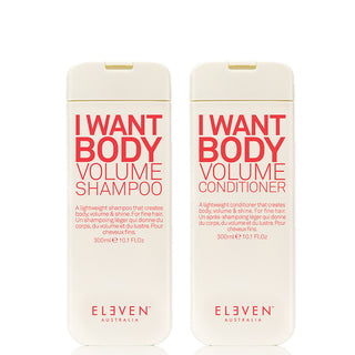 I Want Body Volume Shampoo + Conditioner DUO