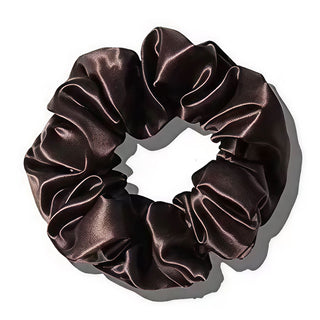 Scrunchie Mulberry Silk Brown