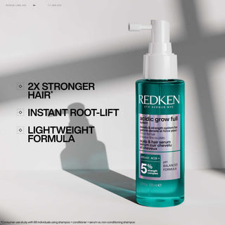 Acidic Grow Full System Scalp & Hair Serum for Thin or Flat Hair
