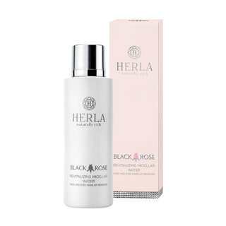 Black Rose revitalizing micellar water face and eye makeup remover, 200ml