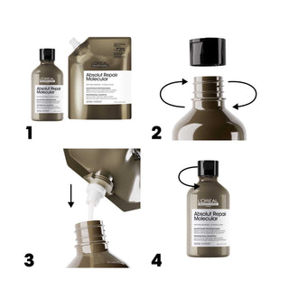Absolut Repair Molecular Shampoo Refill