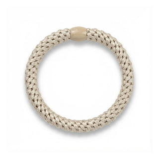 Hårsnodd Slim Beige