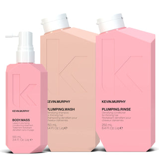 Kevin Murphy Plumping Shampoo and Rinse Leave-in kur Trio