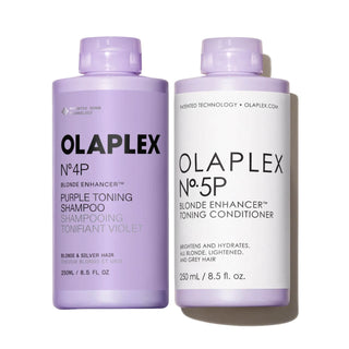 Olaplex No.4P + No.5P Blonde Shampoo + Conditioner DUO