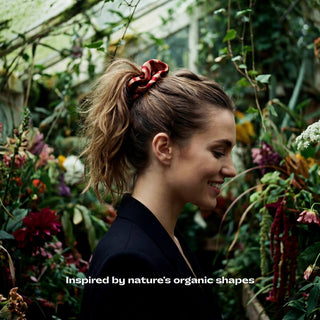 Scrunchie 100% Mulberry Silk Organic