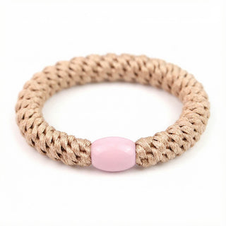 Poppie hårsnodd beige peach