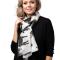 8Design Cashmere Zebra Scarf - Hairsale.se