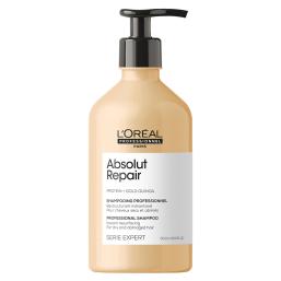 Loreal Absolut Repair Gold Quinoa Shampoo, 500ml - Hairsale.se