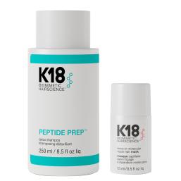 K18 Leave in Mask 15 ml + K18 Detox Shampoo 250ml DUO - Hairsale.se