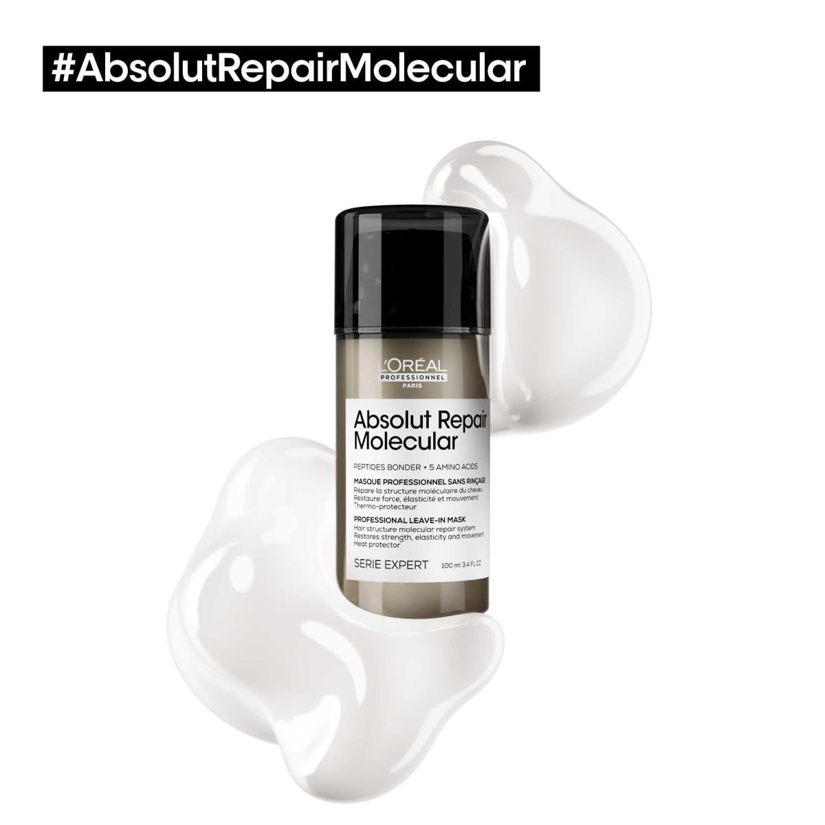 Loreal Absolut Repair Molecular Leave-in Mask, 100ml - Hairsale.se