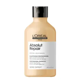 Loreal Absolut Repair Gold Quinoa Shampoo, 300ml - Hairsale.se