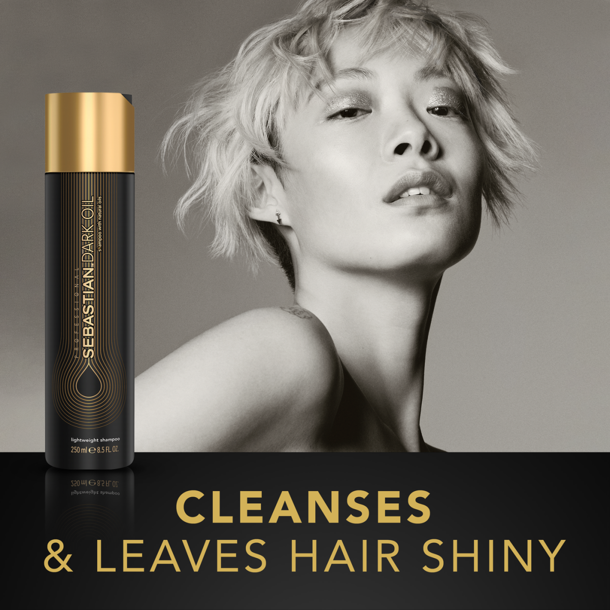 Sebastian Dark Oil Lightweight Shampoo 250 ml - Hairsale.se