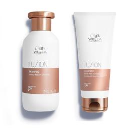 Wella Fusion Intensive Repair DUO pack Shampoo + Conditioner - Hairsale.se