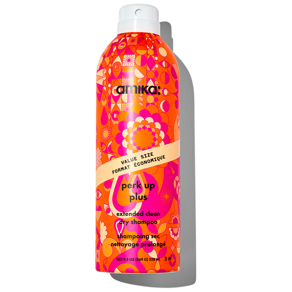 Amika Perk Up Plus, extended clean dry shampoo, 358 ml - Hairsale.se