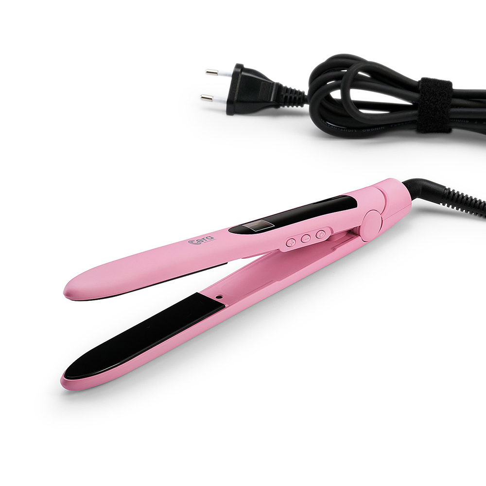 Cera Bullet Straightener, Pastell Pink - Hairsale.se