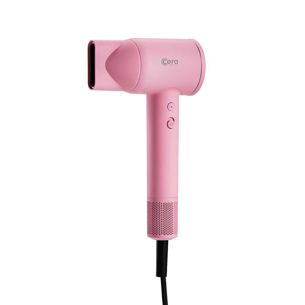 Cera Pro BLDC Hairdryer, Fön, pastel pink - Hairsale.se