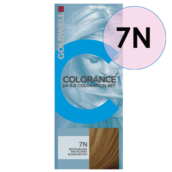 Goldwell pH 6,8 Intensivtoning - 7N Mid Blonde - Hairsale.se