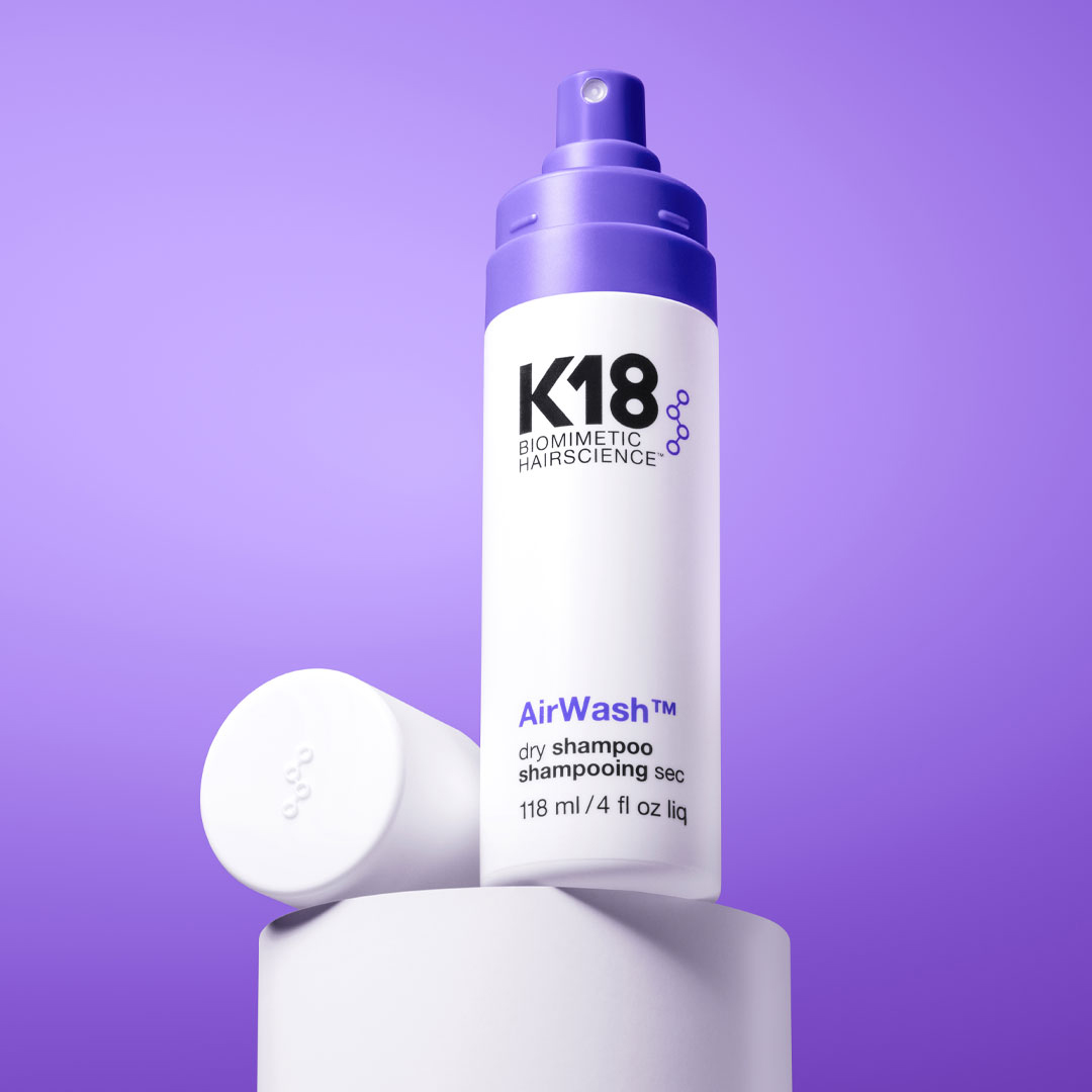 K18 AirWash, Dry Shampoo, 118ml - Hairsale.se