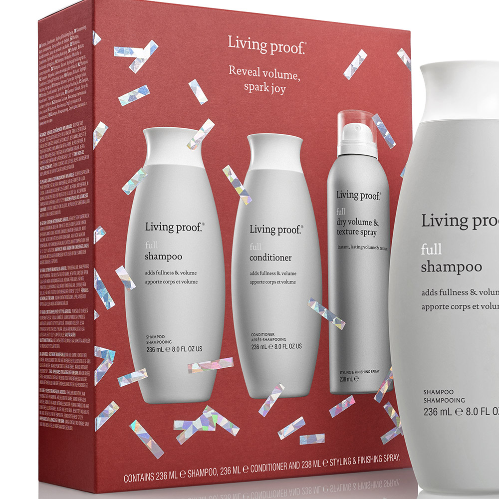 Living Proof Holiday, Reveal Volume, FULL TRIO - Hairsale.se