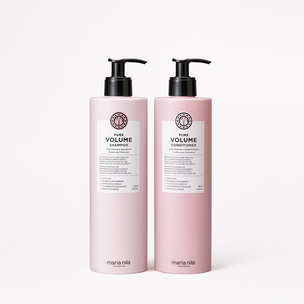 Maria Nila Pure Volume 500ml Duo - Hairsale.se