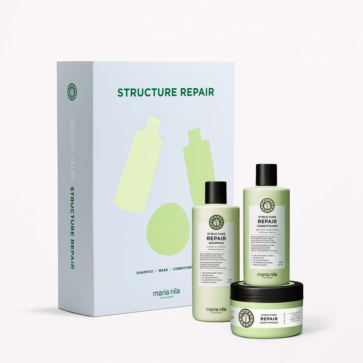 Maria Nila Structure Repair, Beauty Box - Hairsale.se