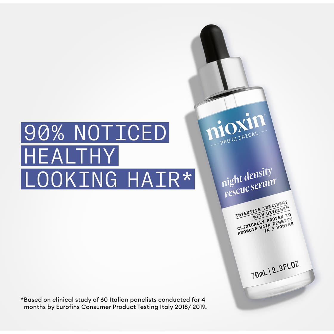 Nioxin Night Density Rescue Serum, 70ml - Hairsale.se