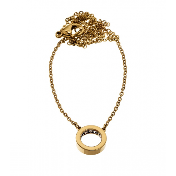 Monaco Necklace Mini Short Gold - Hairsale.se