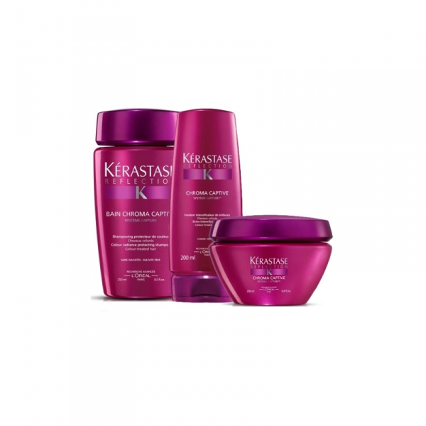 Kerastase Reflection Chroma Captive Shampoo + Conditioner + Mask - Hairsale.se